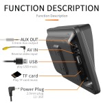 7" Portable Car MP5 Player | Wireless CarPlay & Android Auto | Bluetooth 5.0 | HD Touchscreen | Reverse Camera Support - 10PCS