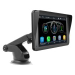 7" Portable Car MP5 Player | Wireless CarPlay & Android Auto | Bluetooth 5.0 | HD Touchscreen | Reverse Camera Support - 10PCS
