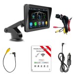 7" Portable Car MP5 Player | Wireless CarPlay & Android Auto | Bluetooth 5.0 | HD Touchscreen | Reverse Camera Support - 10PCS