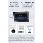 7" Portable Car MP5 Player | Wireless CarPlay & Android Auto | Bluetooth 5.0 | HD Touchscreen | Reverse Camera Support - 10PCS