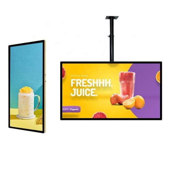 32 inch wall mounted digital signage display
