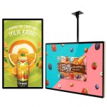 32 inch wall mounted digital signage display