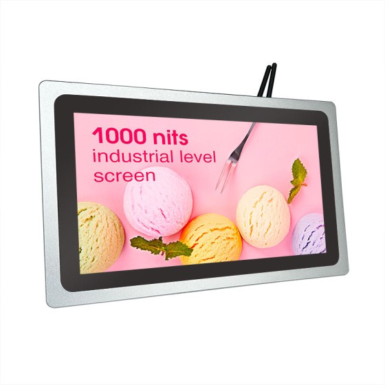 18.5 inch capacitive touch screen display industrial LED display